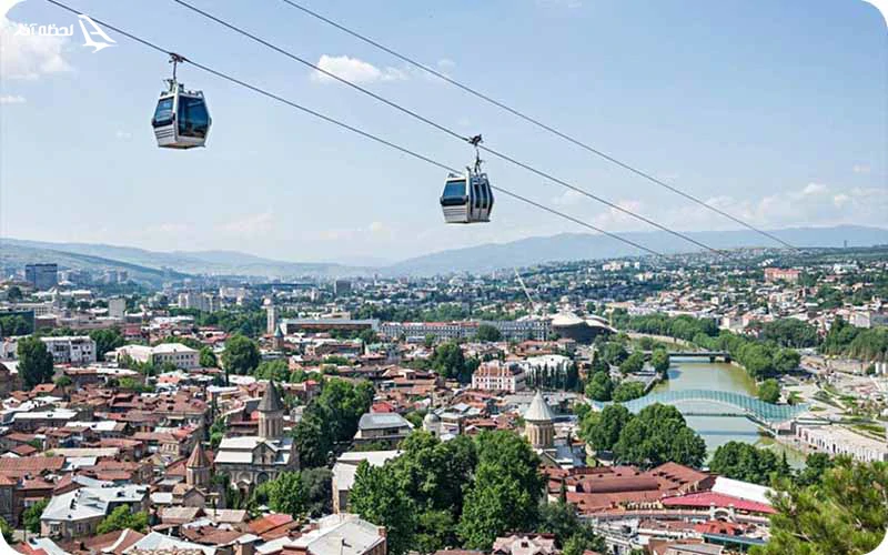 تله‌کابین تفلیس؛ چشم‌اندازی بی‌نظیر